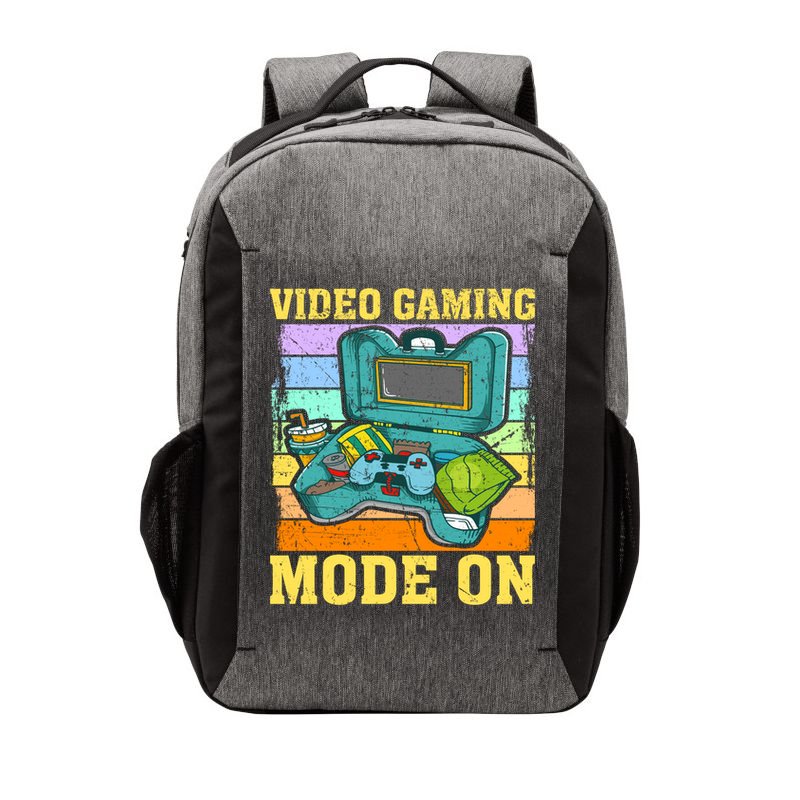 Video Gaming Mode On Video Gamer Gift Vector Backpack