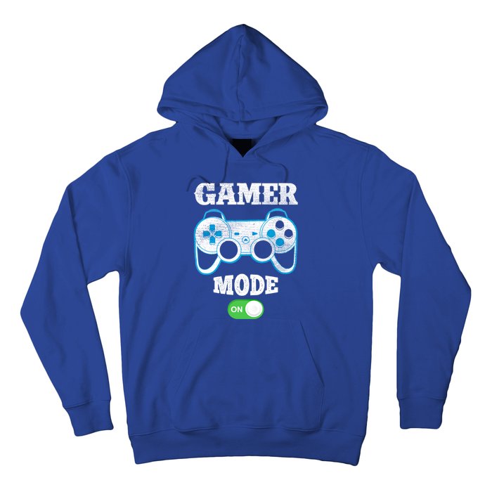 Vintage Gamer Mode On Video Gaming Controller Game Players Gift Hoodie