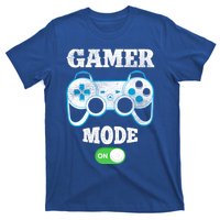 Vintage Gamer Mode On Video Gaming Controller Game Players Gift T-Shirt