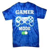 Vintage Gamer Mode On Video Gaming Controller Game Players Gift Tie-Dye T-Shirt