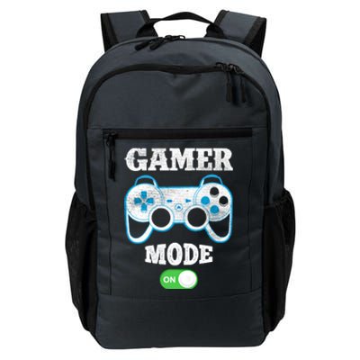 Vintage Gamer Mode On Video Gaming Controller Game Players Gift Daily Commute Backpack