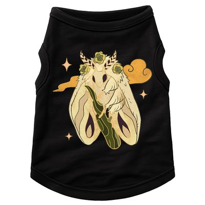 Vintage Goth Moth Insect Faecore Cottagecore Fairy Core Doggie Tank