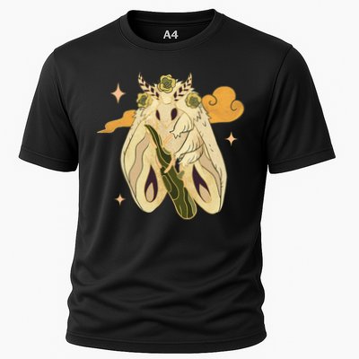 Vintage Goth Moth Insect Faecore Cottagecore Fairy Core Performance Shirt