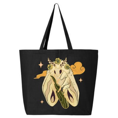 Vintage Goth Moth Insect Faecore Cottagecore Fairy Core 25L Jumbo Tote