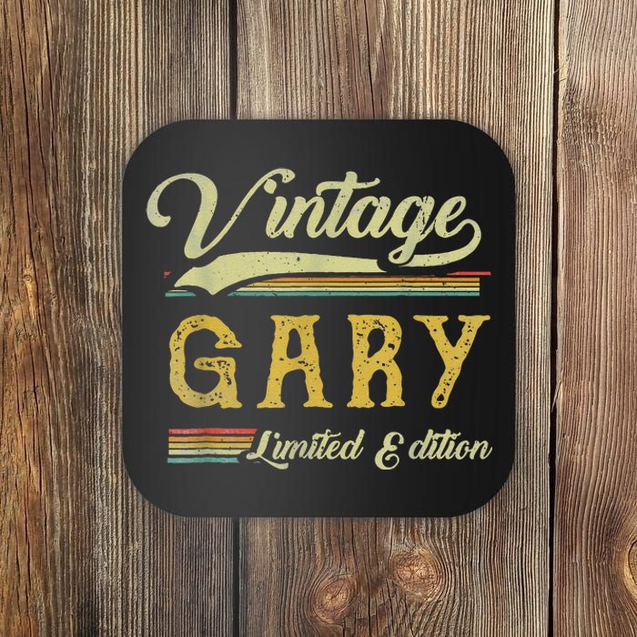 Vintage Gary Name Saying Gifts For Gary Birthday Coaster