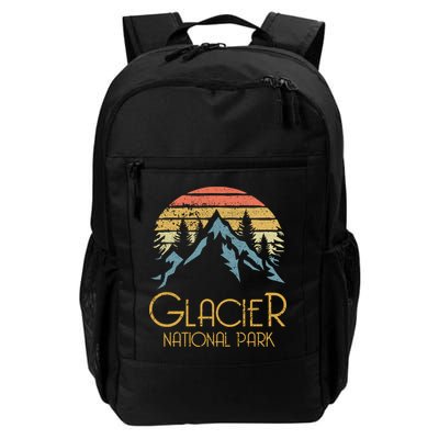 Vintage Glacier National Park Montana Retro Sweagift Backpack