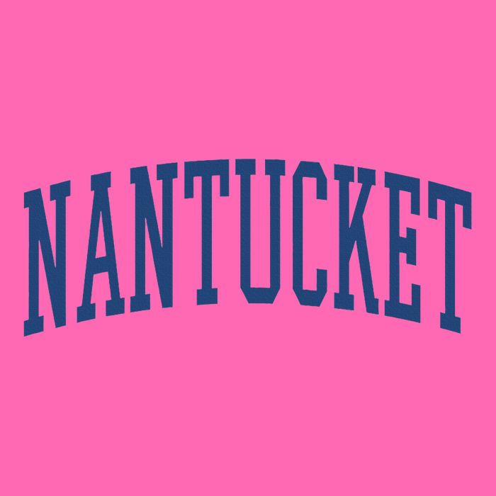 Varsity Grey Nantucket Stripe Pom Pom Beanie