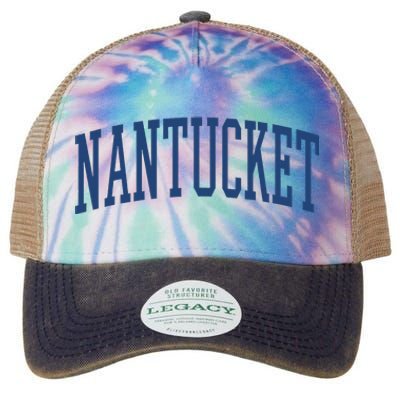 Varsity Grey Nantucket Legacy Tie Dye Trucker Hat