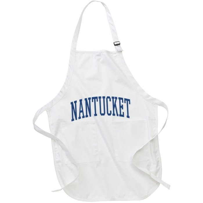 Varsity Grey Nantucket Apron