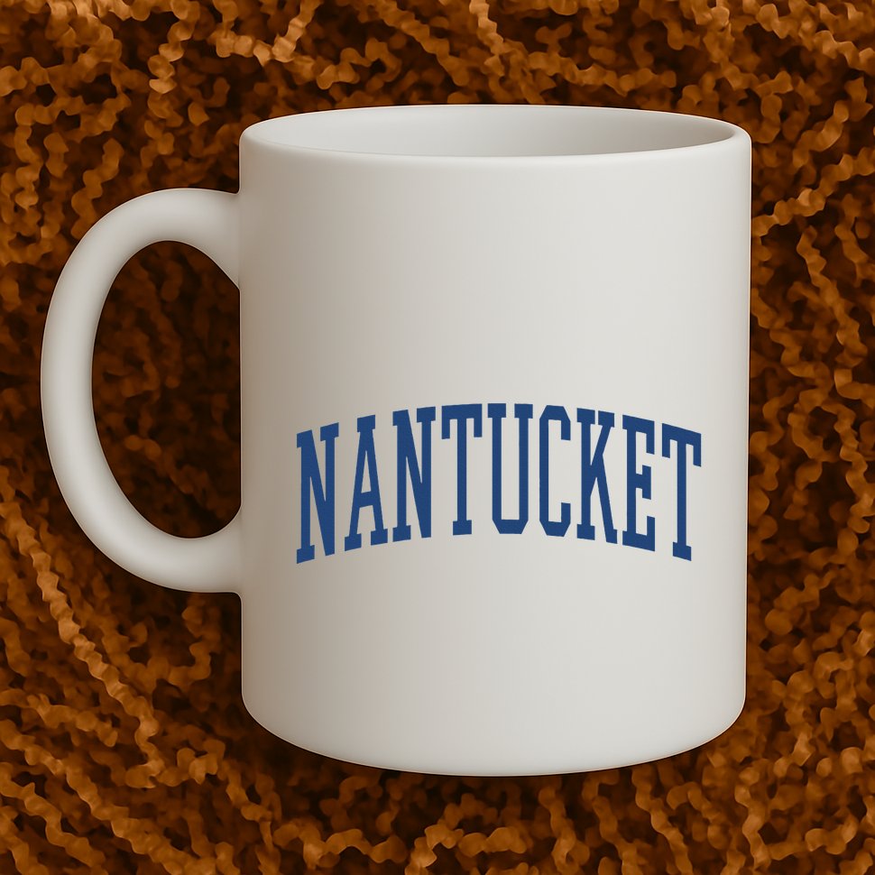 Varsity Grey Nantucket Mug