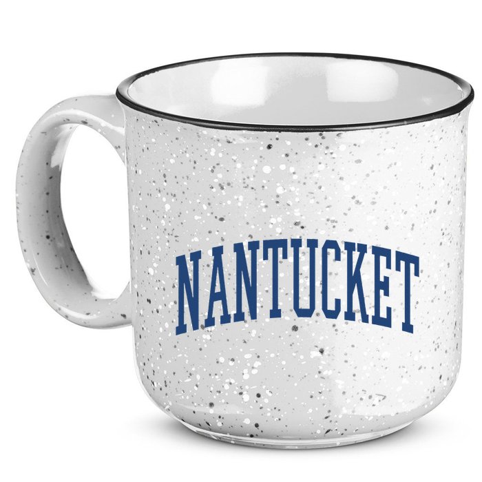 Varsity Grey Nantucket 15oz Campfire Ceramic Mug
