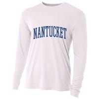 Varsity Grey Nantucket Cooling Performance Long Sleeve Crew