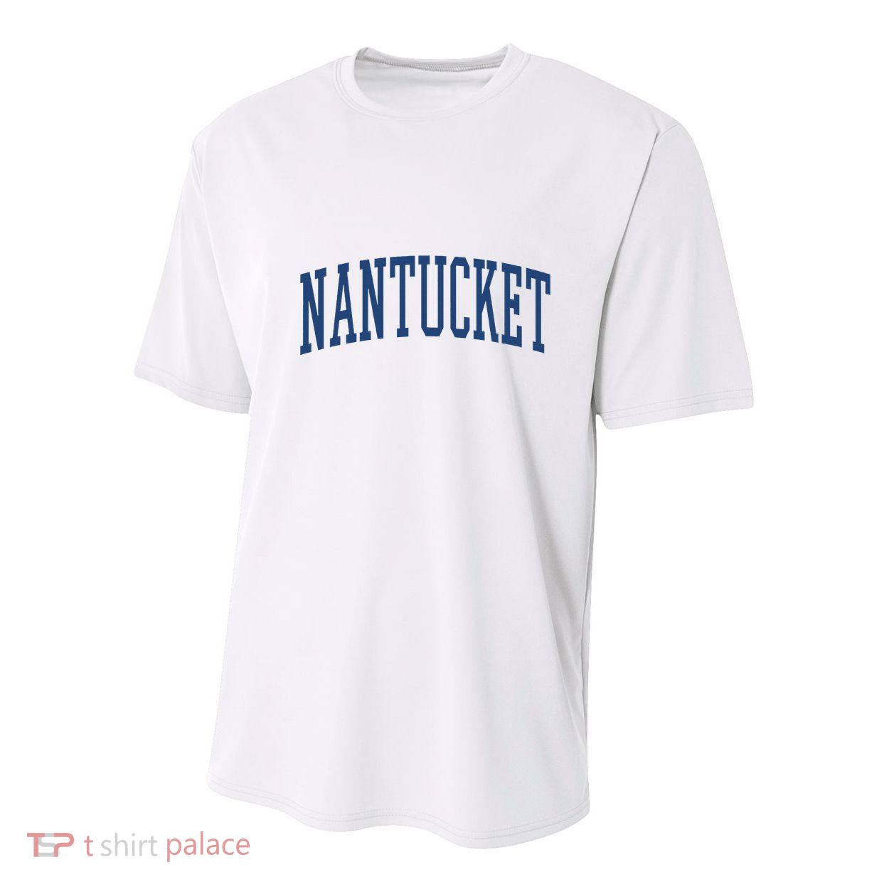 Varsity Grey Nantucket Youth Performance Sprint T-Shirt