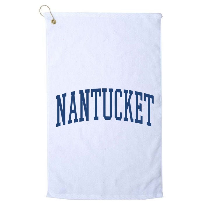 Varsity Grey Nantucket Golf Towel