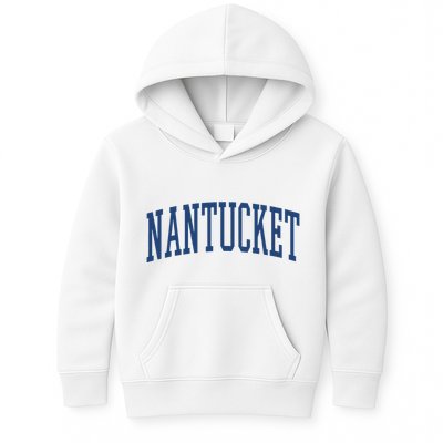 Varsity Grey Nantucket Kids Hoodie