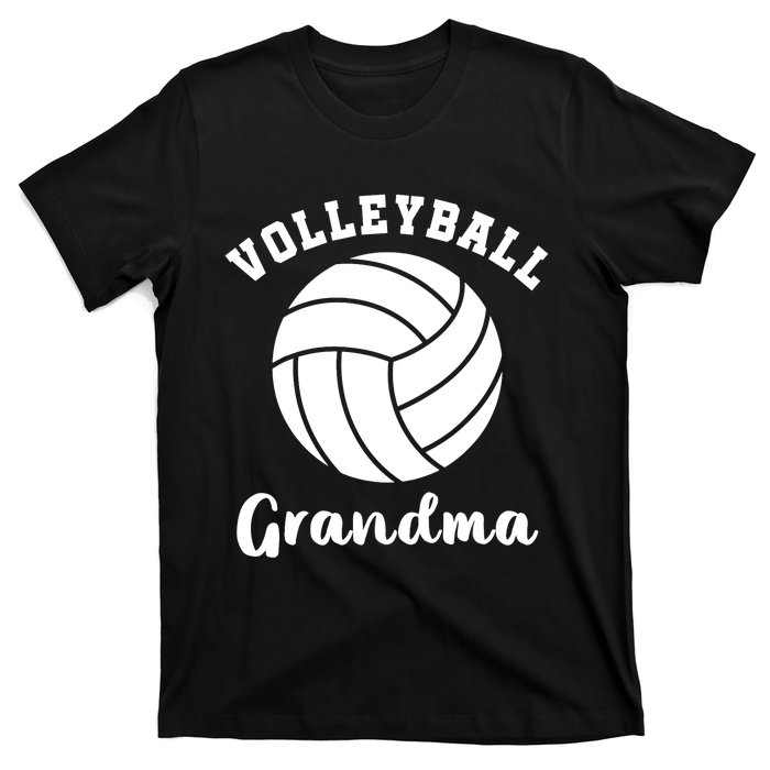 Volleyball Grandma Nana Matching Family Volleyball Team T-Shirt