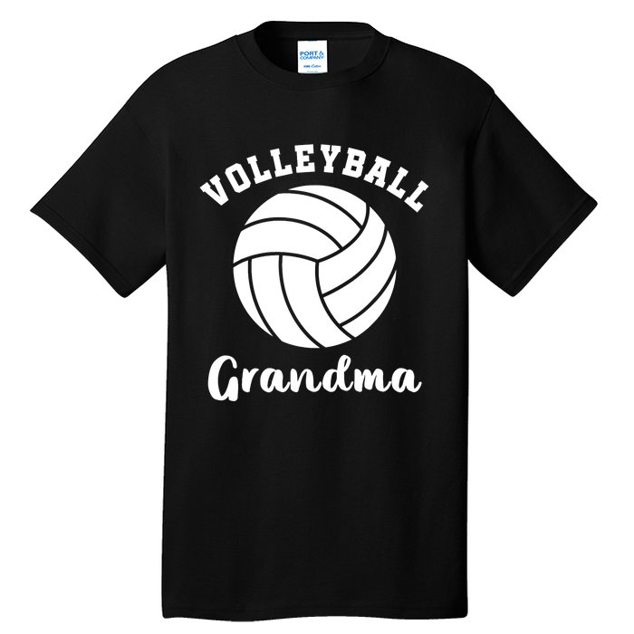 Volleyball Grandma Nana Matching Family Volleyball Team Tall T-Shirt