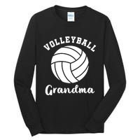 Volleyball Grandma Nana Matching Family Volleyball Team Tall Long Sleeve T-Shirt