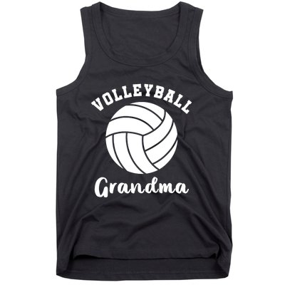 Volleyball Grandma Nana Matching Family Volleyball Team Tank Top