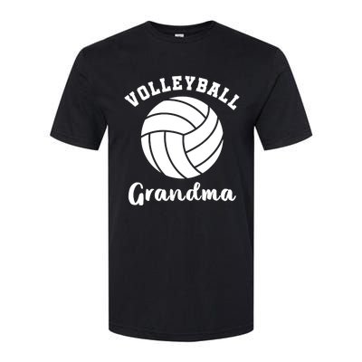 Volleyball Grandma Nana Matching Family Volleyball Team Softstyle CVC T-Shirt