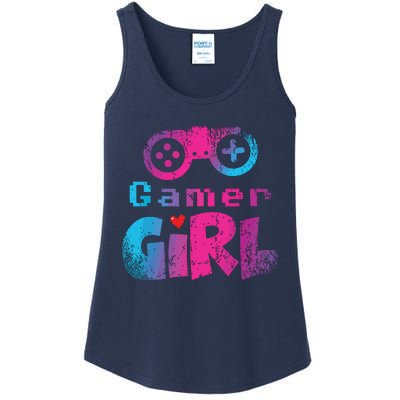 Video Game Nerd E Sport Gaming Girl Gamer Gift Ladies Essential Tank