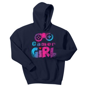 Video Game Nerd E Sport Gaming Girl Gamer Gift Kids Hoodie