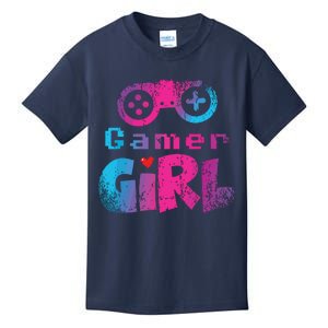 Video Game Nerd E Sport Gaming Girl Gamer Gift Kids T-Shirt