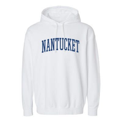 Varsity Grey Nantucket Garment-Dyed Fleece Hoodie