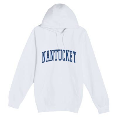 Varsity Grey Nantucket Premium Pullover Hoodie