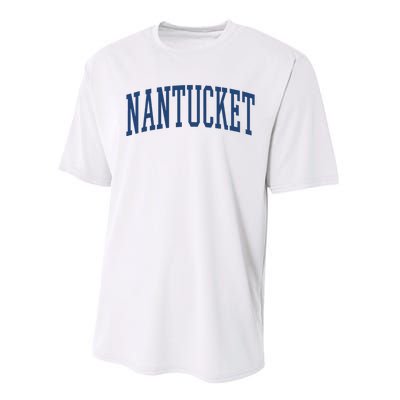 Varsity Grey Nantucket Performance Sprint T-Shirt