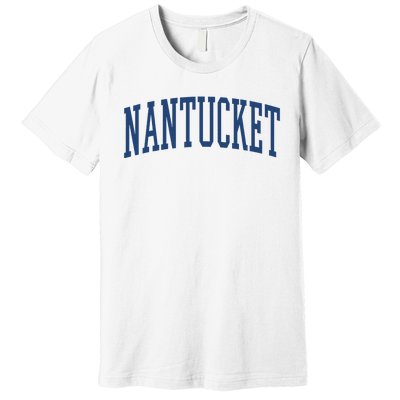 Varsity Grey Nantucket Premium T-Shirt