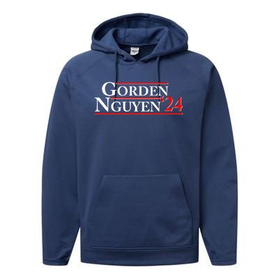 Vote Gorden Nguyen 2024 Election Performance Fleece Hoodie