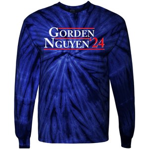 Vote Gorden Nguyen 2024 Election Tie-Dye Long Sleeve Shirt