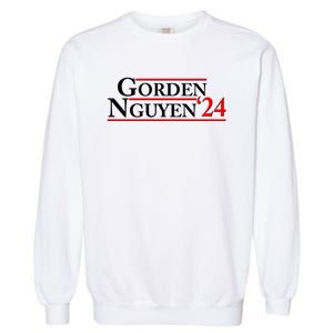 Vote Gorden Nguyen 2024 Election Garment-Dyed Sweatshirt