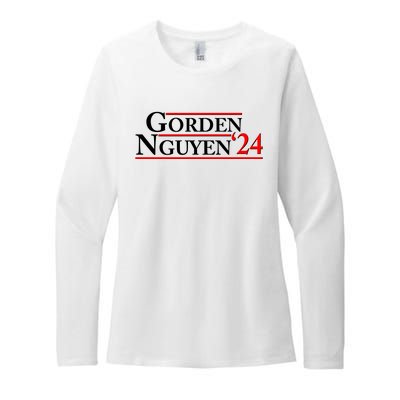 Vote Gorden Nguyen 2024 Election Womens CVC Long Sleeve Shirt