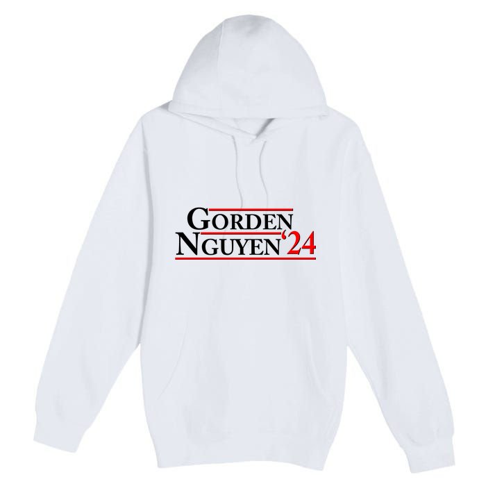 Vote Gorden Nguyen 2024 Election Premium Pullover Hoodie