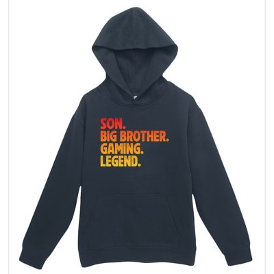 Video Gamer New Brother Gaming Son Big Brother Gaming Legend Urban Pullover Hoodie