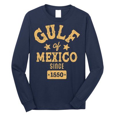 Vintage Gulf Of Mexico Since 1550 Long Sleeve Shirt