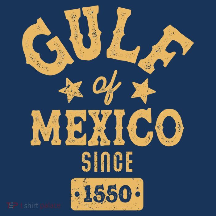 Vintage Gulf Of Mexico Since 1550 Apron