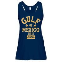 Vintage Gulf Of Mexico Since 1550 Ladies Essential Flowy Tank