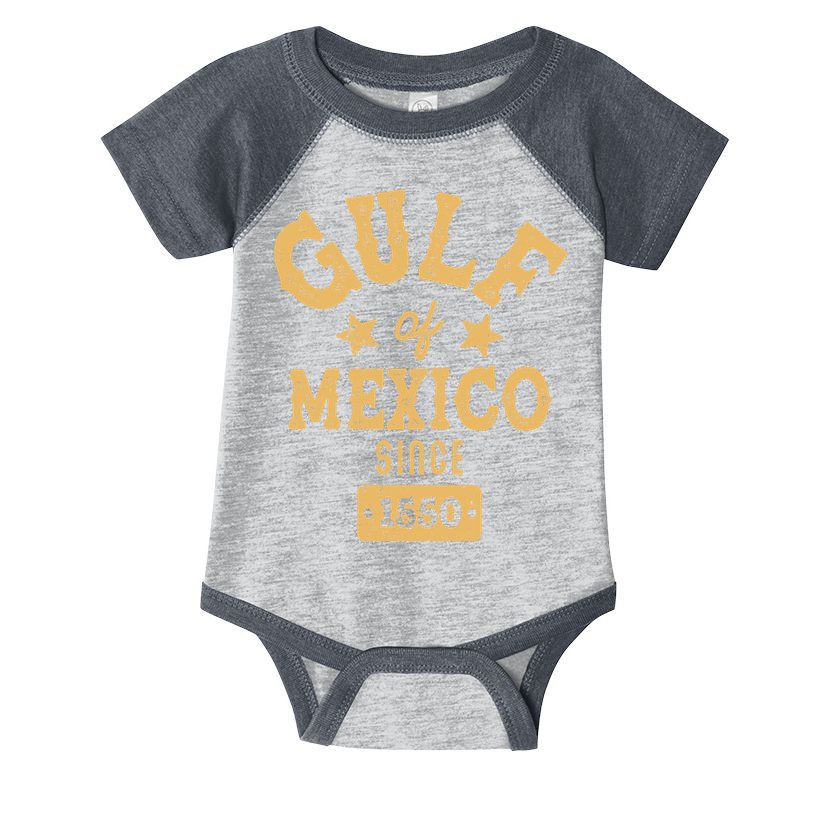 Vintage Gulf Of Mexico Since 1550 Infant Baby Jersey Bodysuit