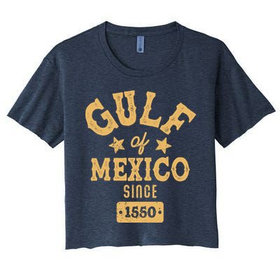 Vintage Gulf Of Mexico Since 1550 Crop Top