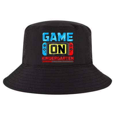 Video Game On Kindergarten Gamer Back To School First Day Cool Comfort Performance Bucket Hat