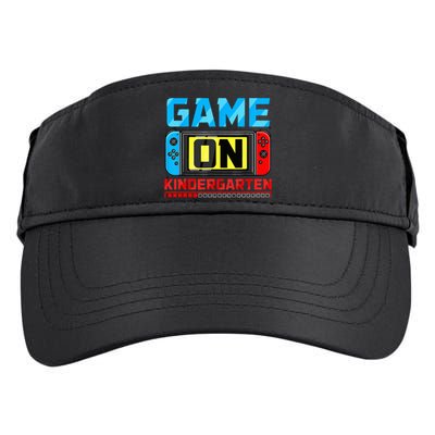 Video Game On Kindergarten Gamer Back To School First Day Adult Drive Performance Visor