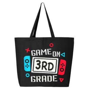 Video Game On 3rd Grade Cool Team Third Back To School 25L Jumbo Tote