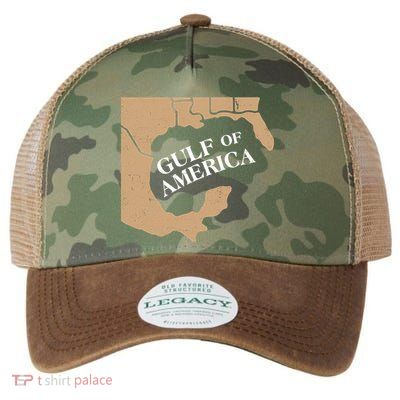 Vintage Gulf Of America Legacy Tie Dye Trucker Hat