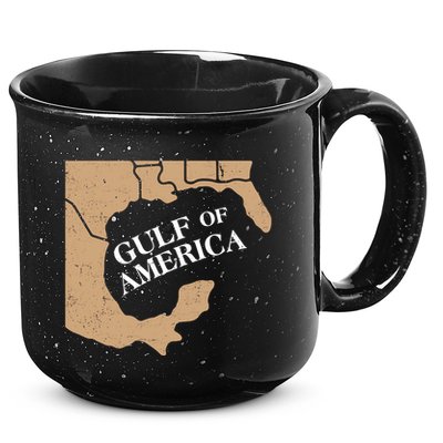 Vintage Gulf Of America 15oz Campfire Ceramic Mug