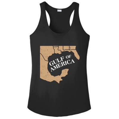 Vintage Gulf Of America Ladies PosiCharge Competitor Racerback Tank