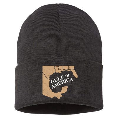 Vintage Gulf Of America Sustainable Knit Beanie