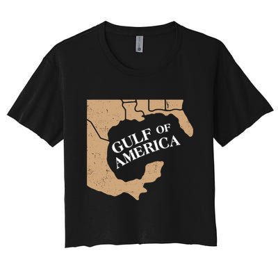 Vintage Gulf Of America Crop Top
